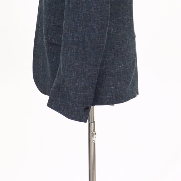 Stella McCartney 38R Blue Solid 3-Button Sport Coat Blazer Jacket T240 - Picture 6 of 11